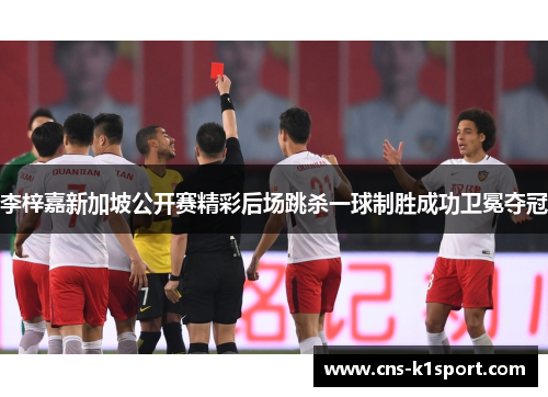 李梓嘉新加坡公开赛精彩后场跳杀一球制胜成功卫冕夺冠